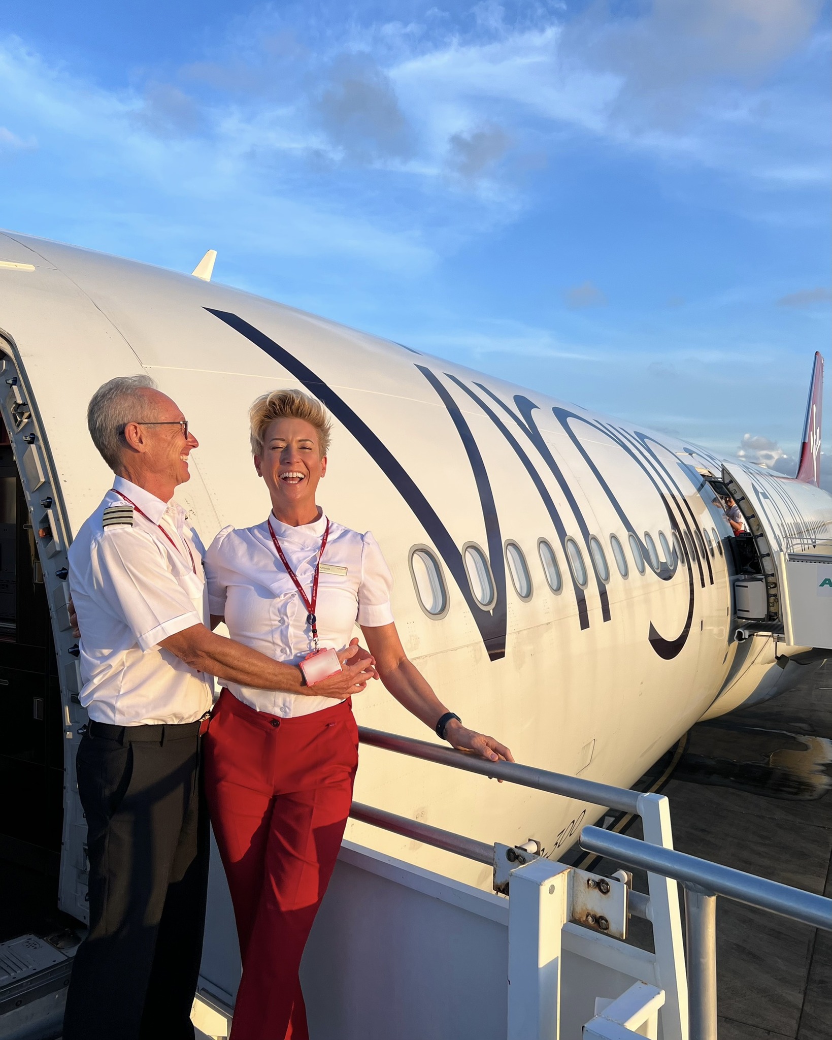 Virgin Atlantic Nonstop heathrow flight