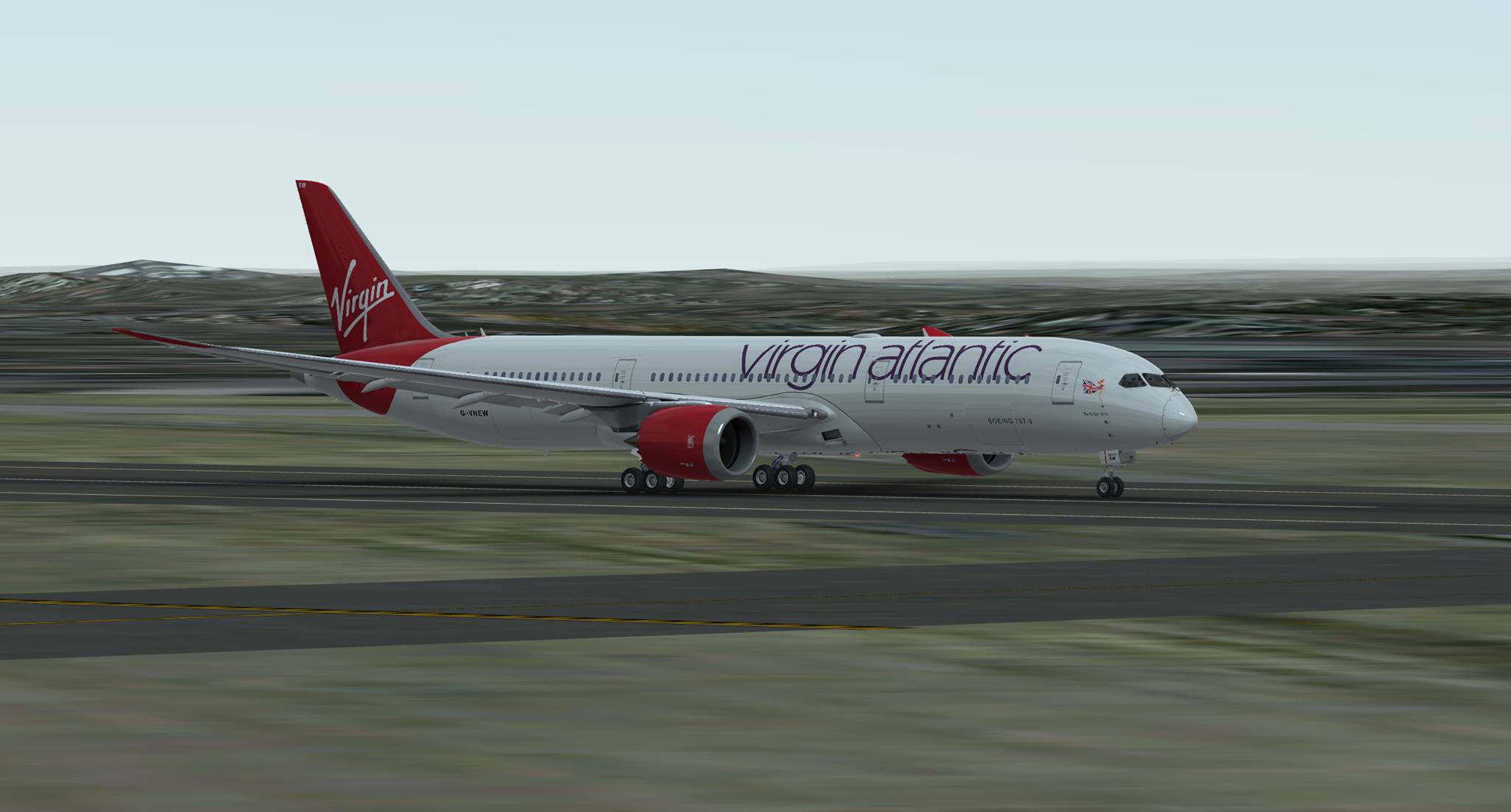 Virgin Atlantic collides with British Airways