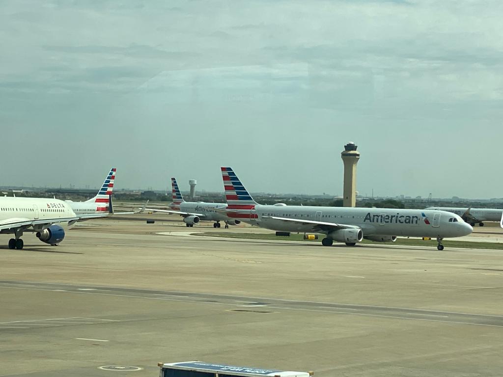 Two American Airlines Planes Catch Fire