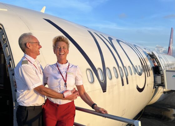 Virgin Atlantic Nonstop heathrow flight