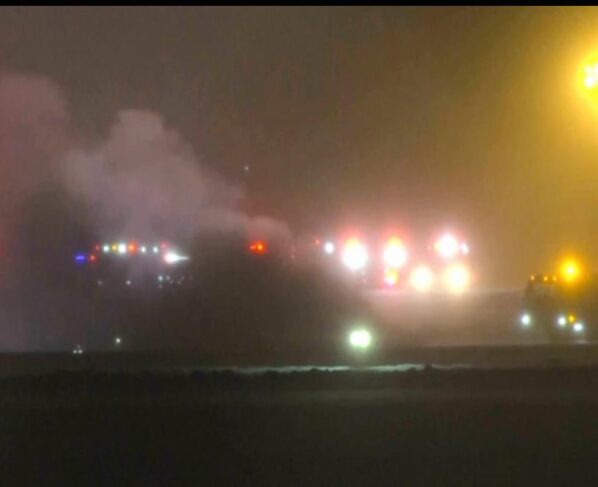 Business jet crashes at Maine airport